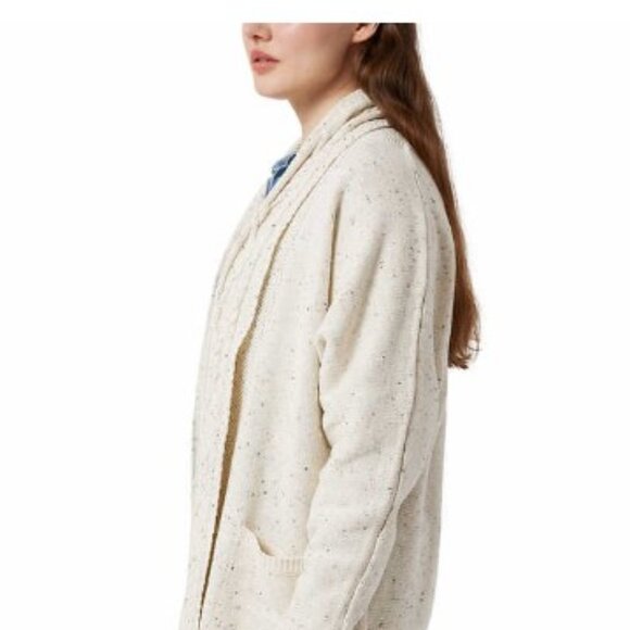 Chaps Ladies' Cable Neck Cardigan - Picture 2 of 4